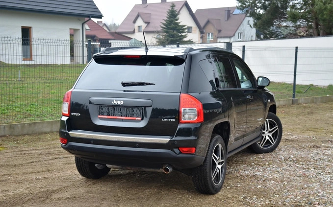 Jeep Compass cena 41900 przebieg: 217000, rok produkcji 2012 z Krapkowice małe 301